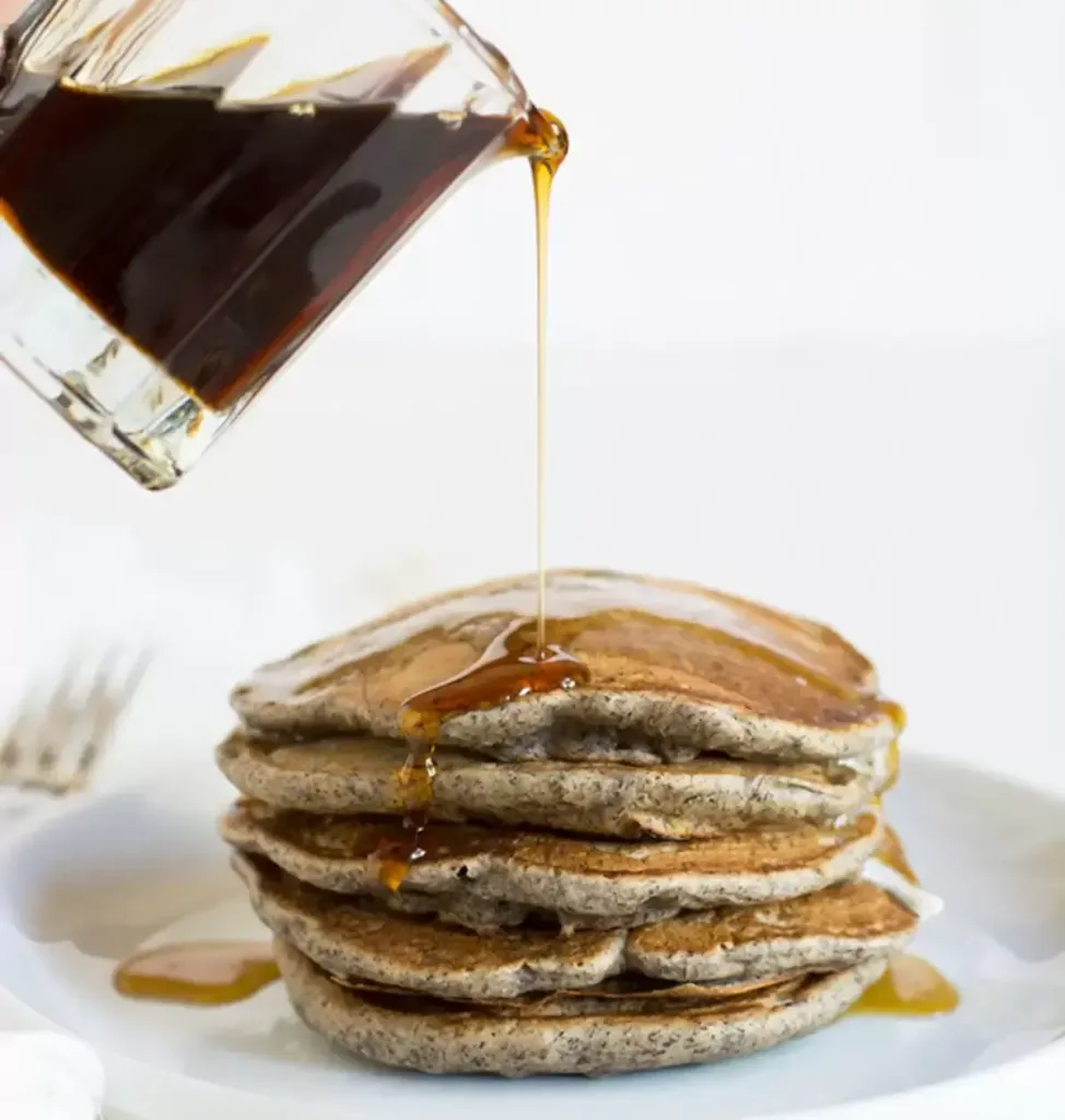 Gluten-Free-Buckwheat-Pancakes-with-pear