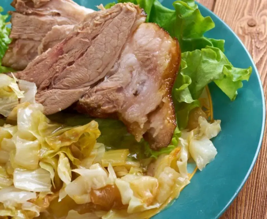 Ham-Hock-and-Sauerkraut-Bake