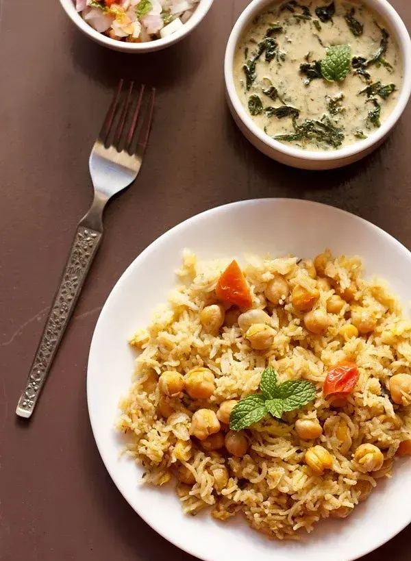 Indian Chickpea Rice