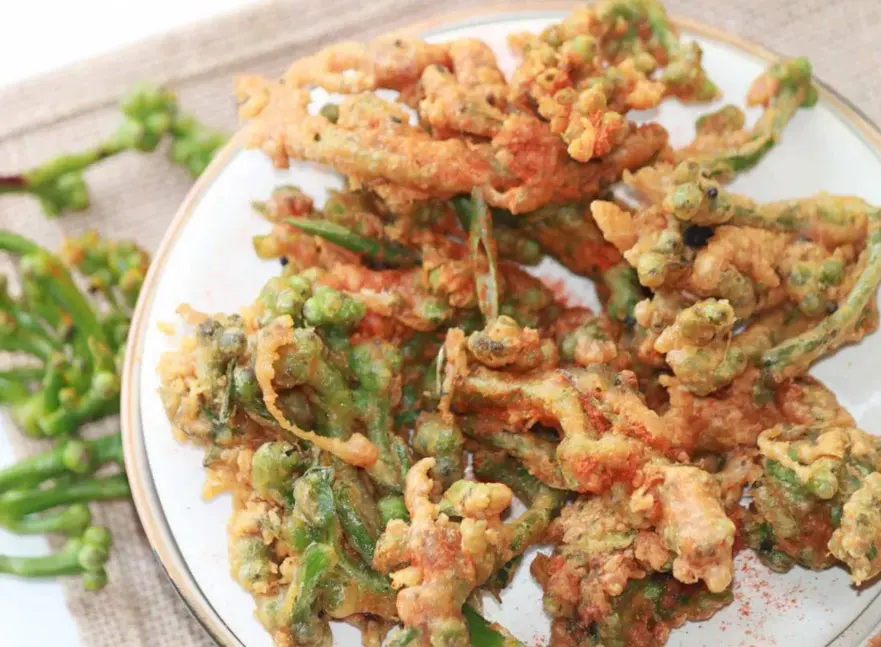 Malabar-Spinach-Fritters