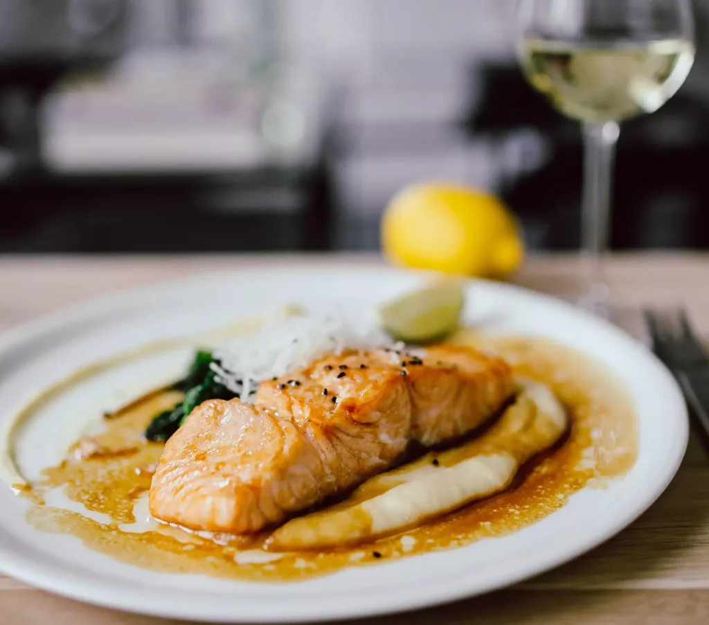 Miso-Glazed-Black-Cod-on-Baby-Bok-Choy-Shiitake-Mushrooms