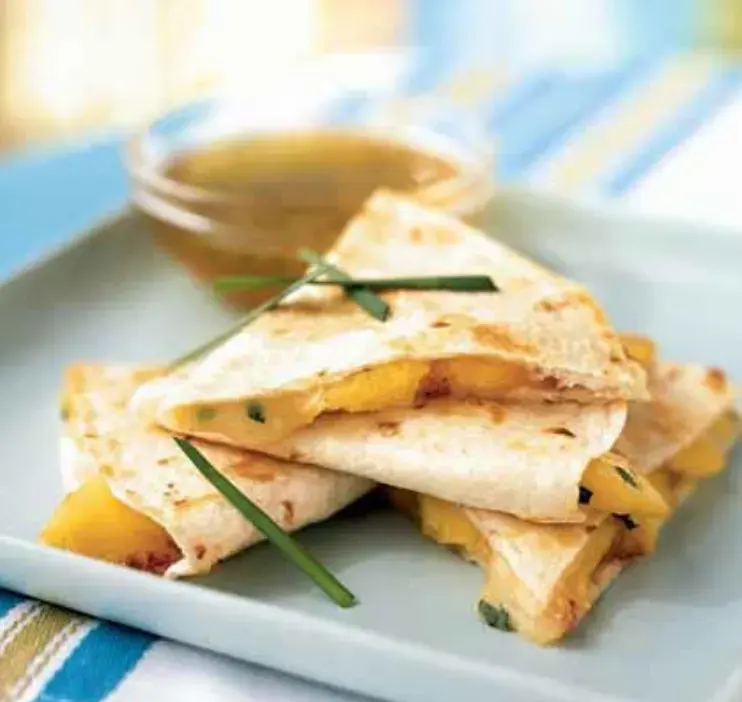 Peach-and-Brie-Quesadilla-Delight