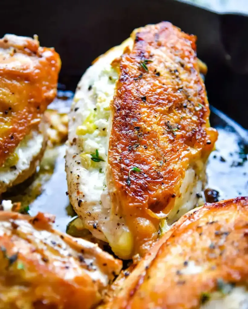 Pepperoncini-and-Feta-Stuffed-Chicken