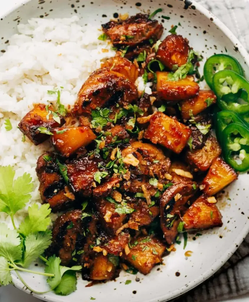 Pineapple-Pork-with-Coconut-Rice