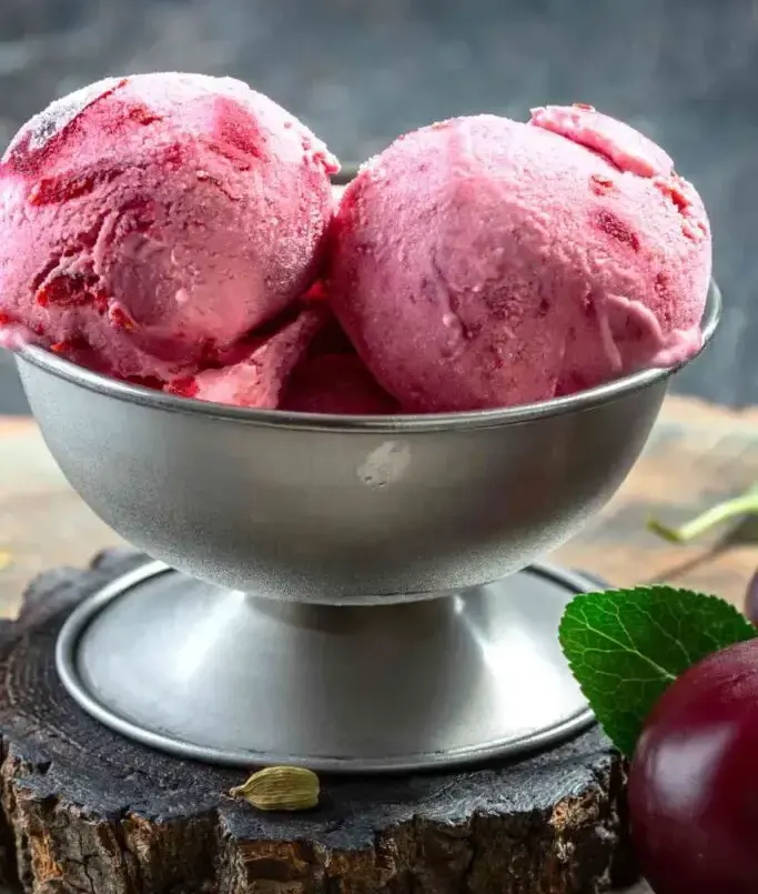 Plum-Ice-Cream