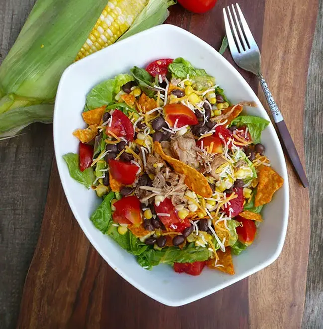 Pulled-Pork-Taco-Salad