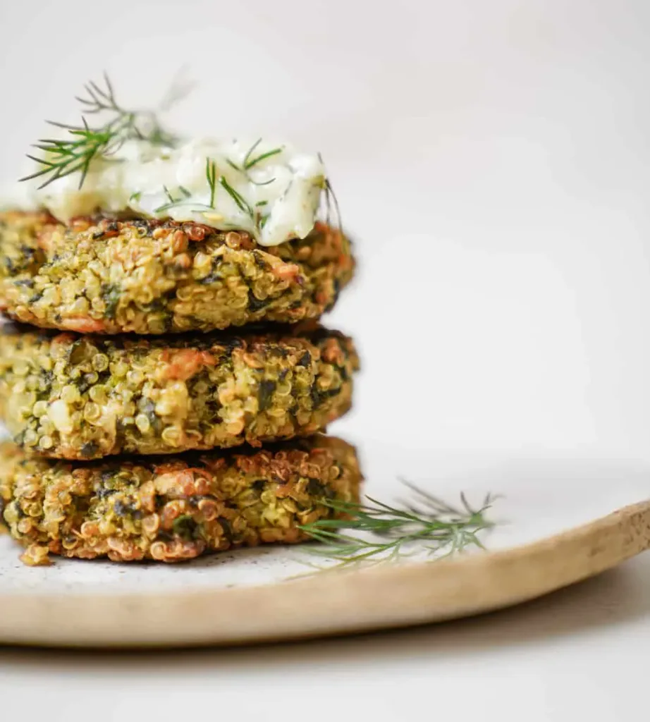 Quinoa-and-Spinach-Patties