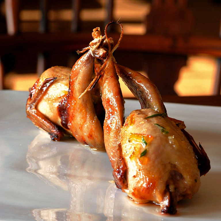 Roasted-Quail-with-Orange-Tarragon-Garlic-Glaze