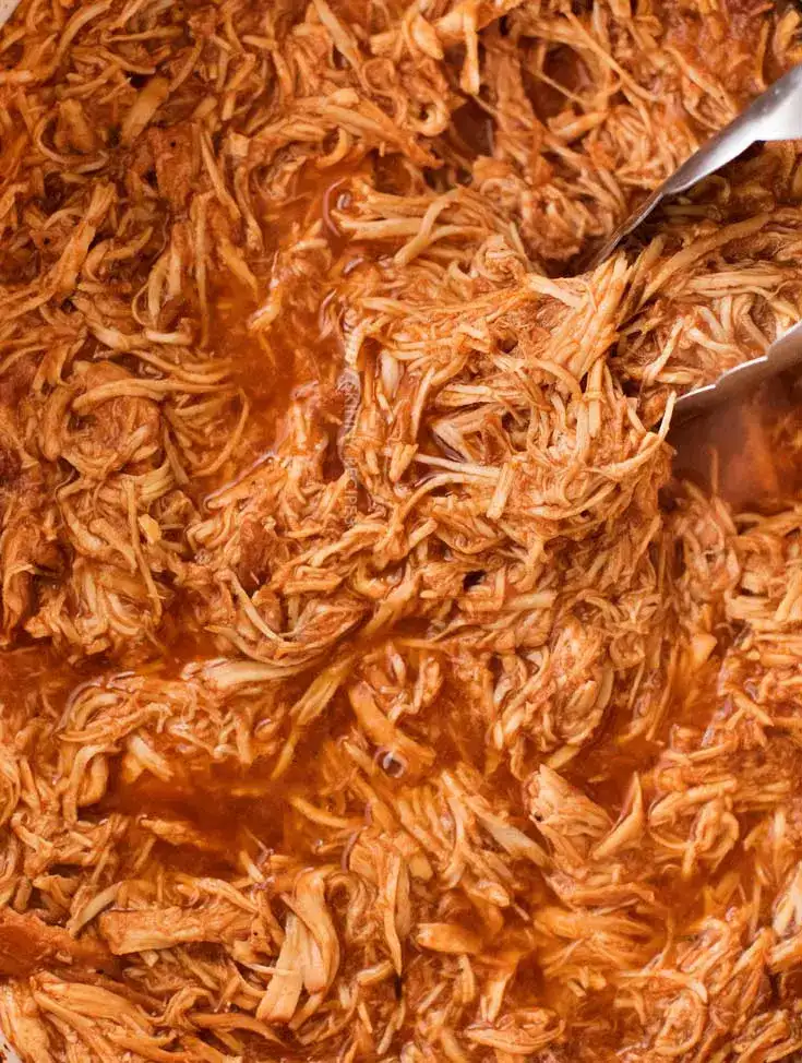 Skinny-Pulled-Crockpot-BBQ-Chicken