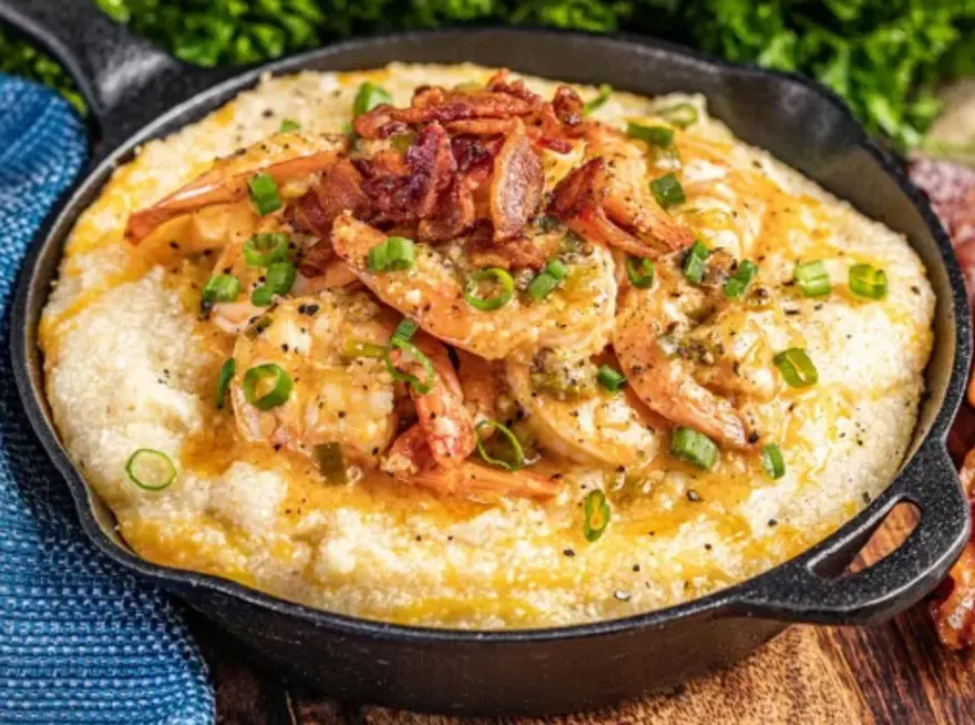 Southern-Style-Grits-and-Shrimp