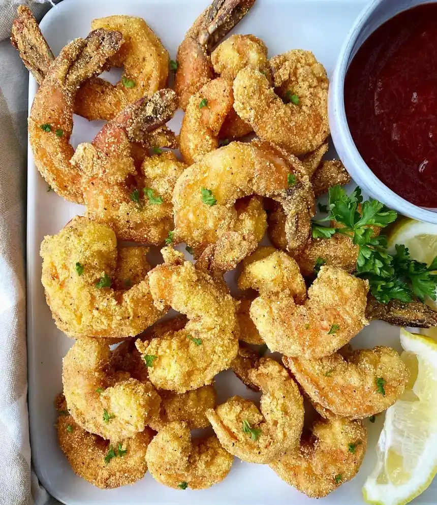 Southern-cornmeal-fried-shrimp