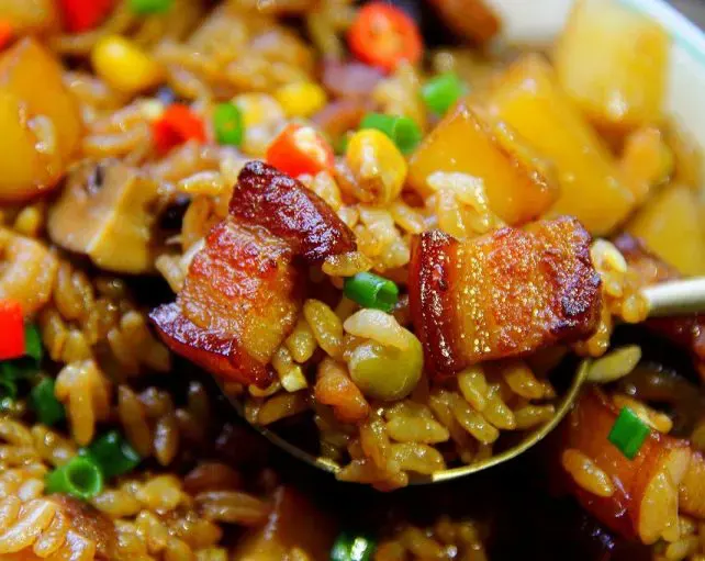 Stew-rice-with-pork-potatoes