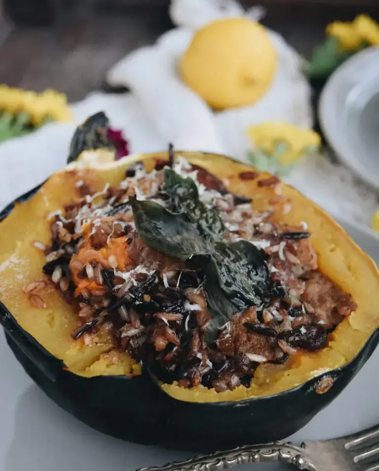 Stuffed-Acorn-Squash-Surprise