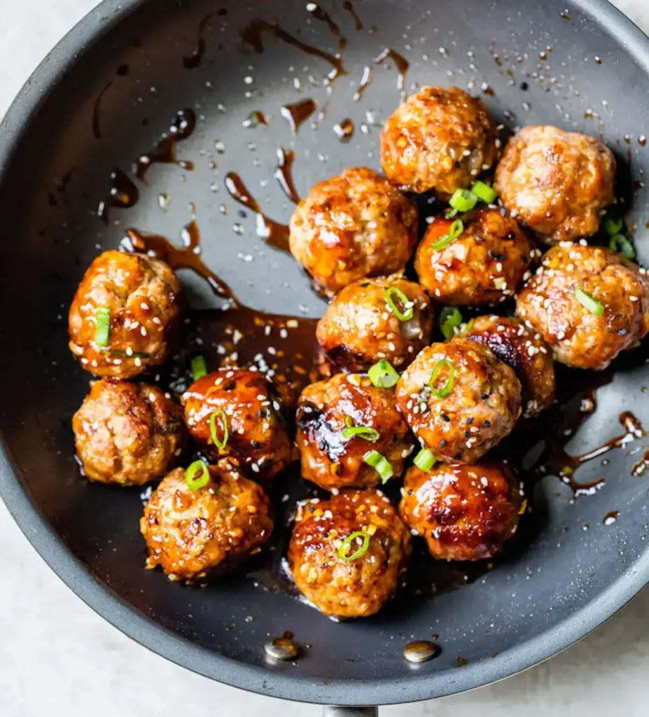 Teriyaki-Pork-Meatballs