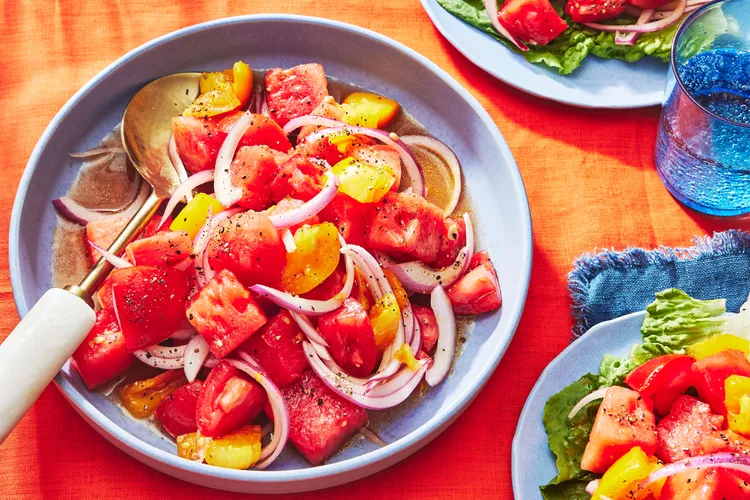 Tomato-and-Watermelon-Salad