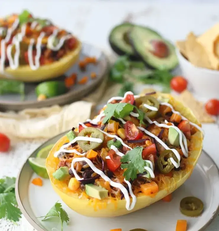 Vegan-Spaghetti-Squash-Burrito-Bowl