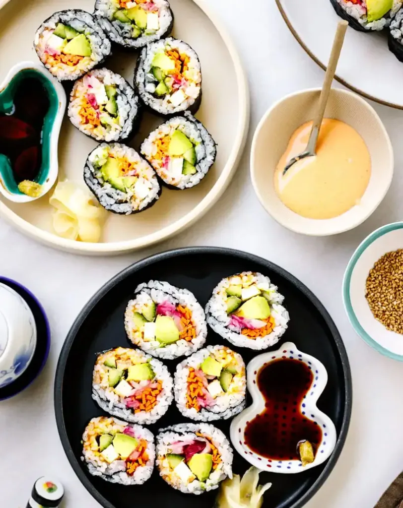 Vegetarian-Sushi-Rolls