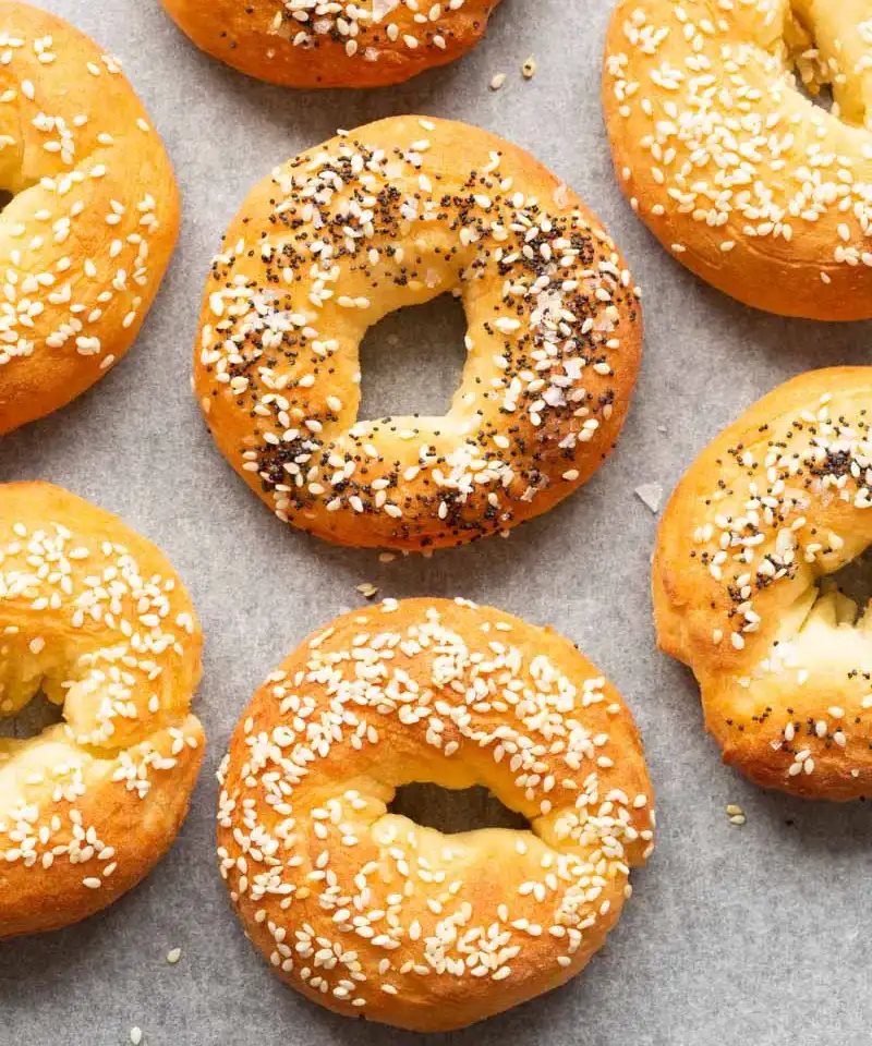 air-fryer-bagels