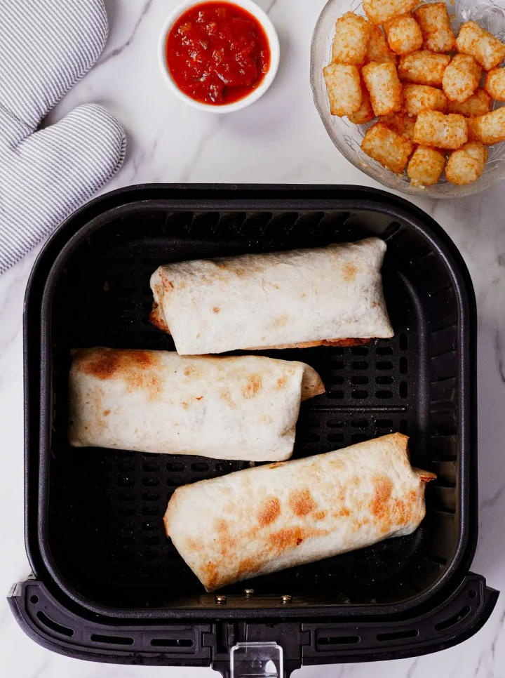 air-fryer-breakfast-burrito