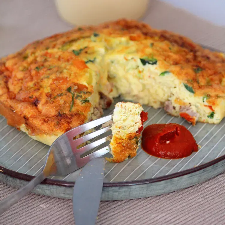 air-fryer-breakfast-frittata