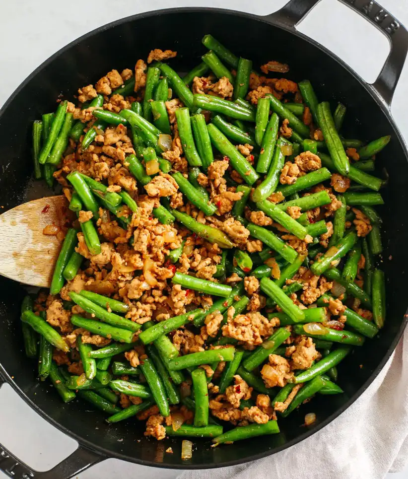 asian-ground-turkey-and-green-beans-stir-fry