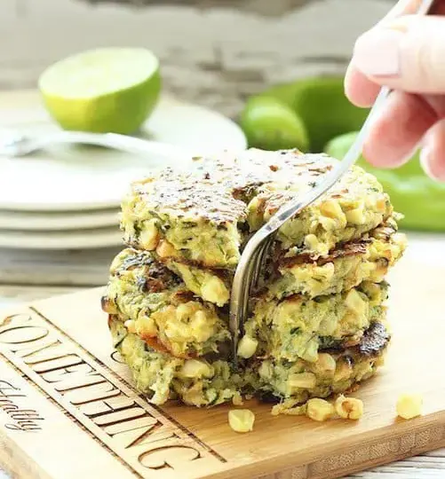 baked-zuchhini-fritters-with-grilled-corn-and-hatch-chiles