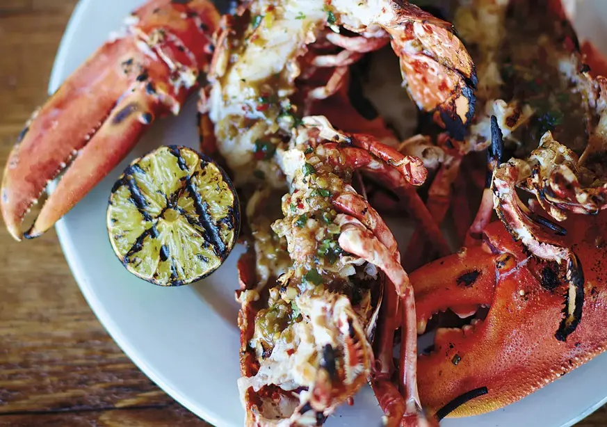 barbqued-jerk-lobster-with-coconut-rice