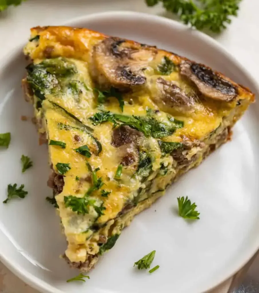 beef-and-mushroom-quiche