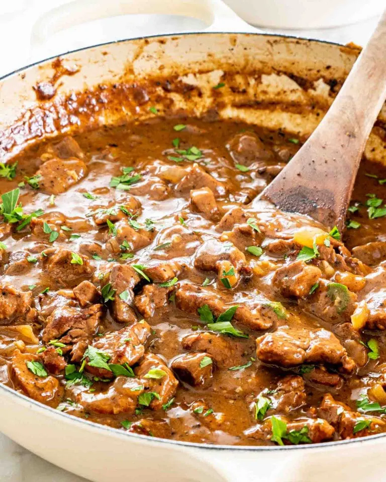 beef-tips-with-gravy