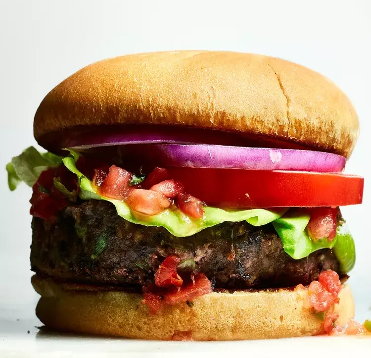 black-bean-oat-burger