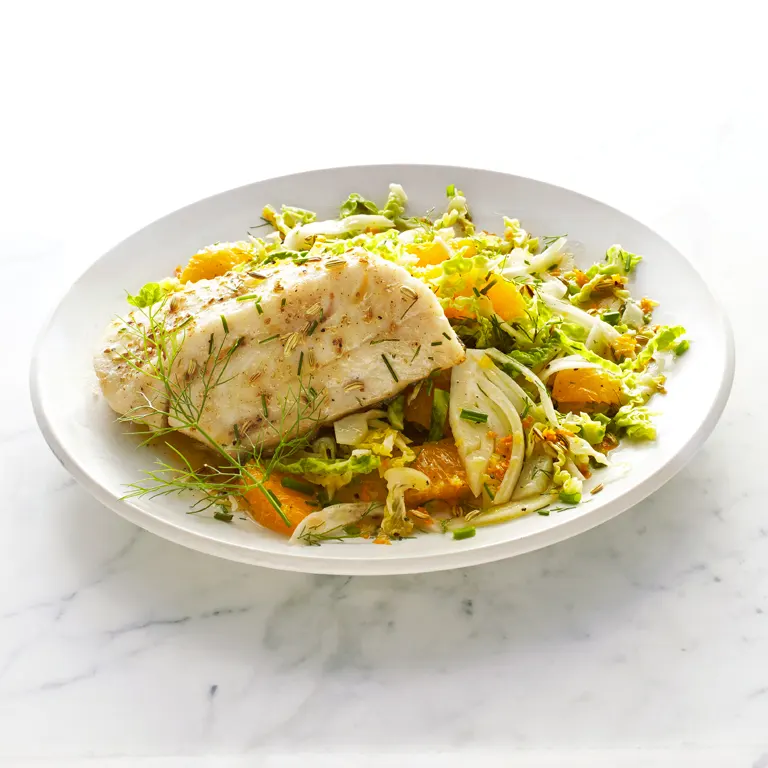 black-cod-with-savoy-cabbage-fennel-slaw