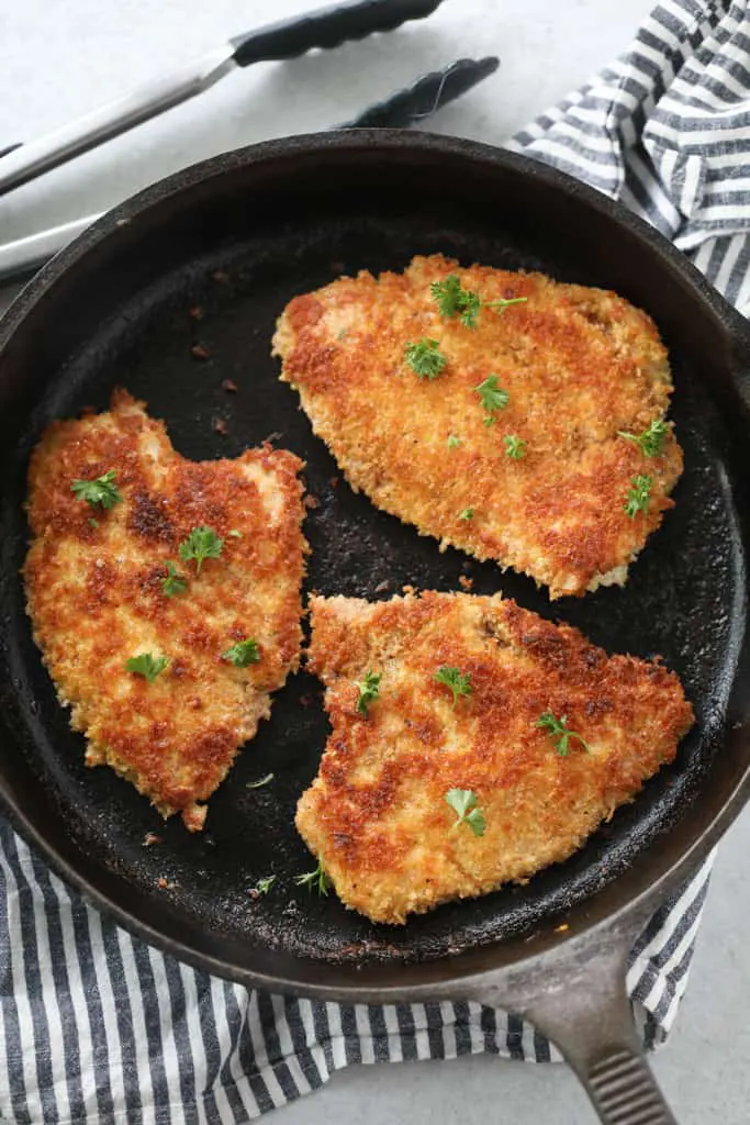 breaded-turkey-cutlets- with-panko