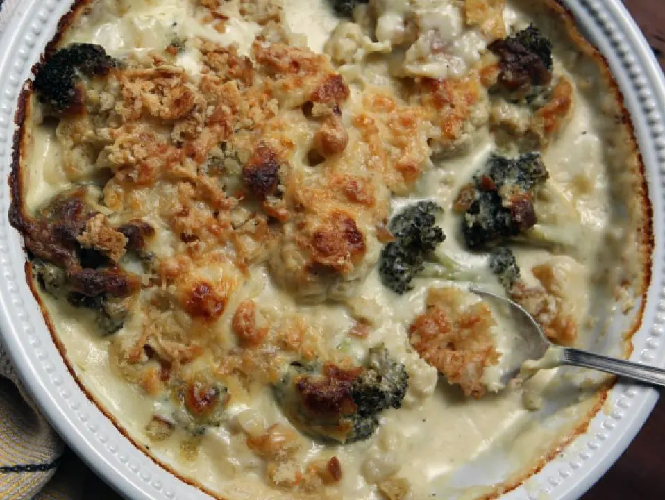 broccoli-and-cauliflower-gratin