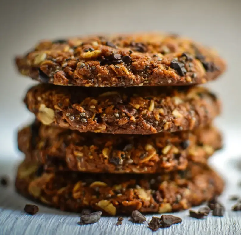 cacao-nib-and-chia-seed-flapjack-cookies