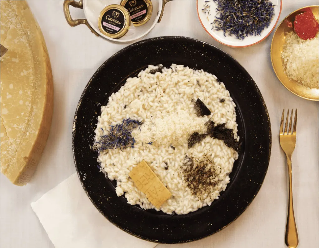 caviar-and-truffle-risotto