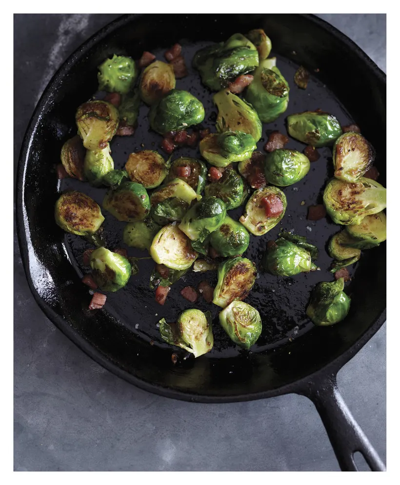 charred-brussels-sprouts-with-pancetta-fig-glaze