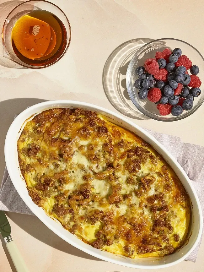 cheesy-breakfast-sausage-casserole