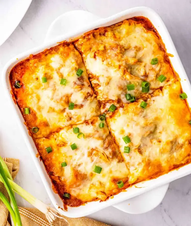 cheesy-chicken-enchilada-casserole