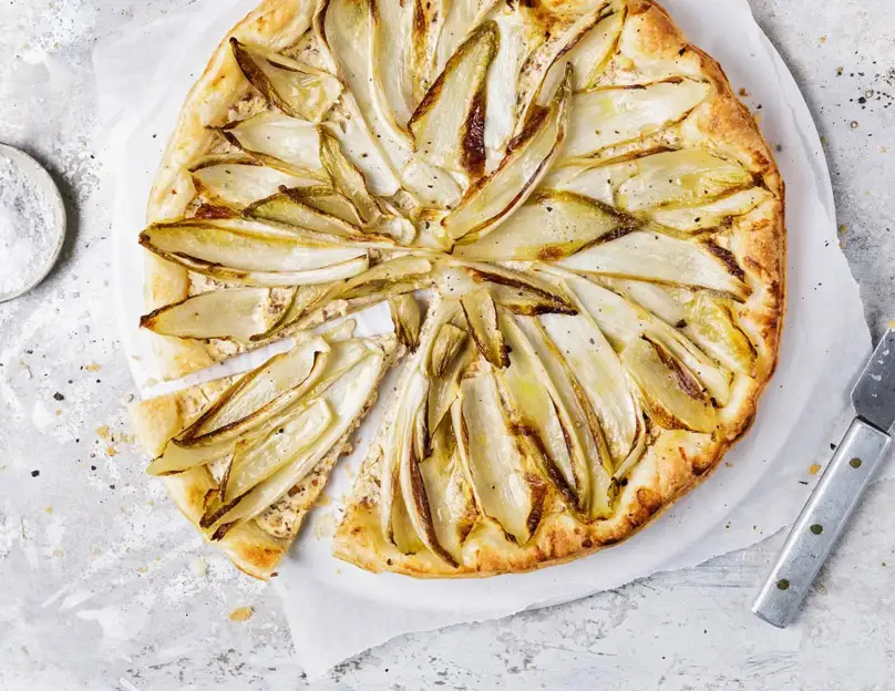 chicory-tart