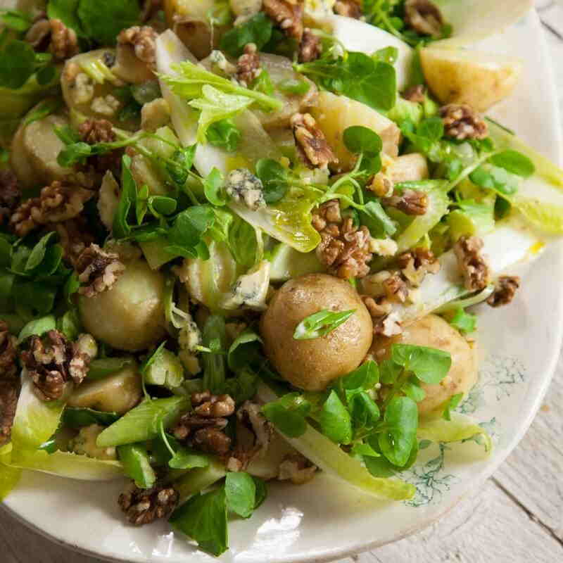 chicory-with-blue-cheese-and-walnuts