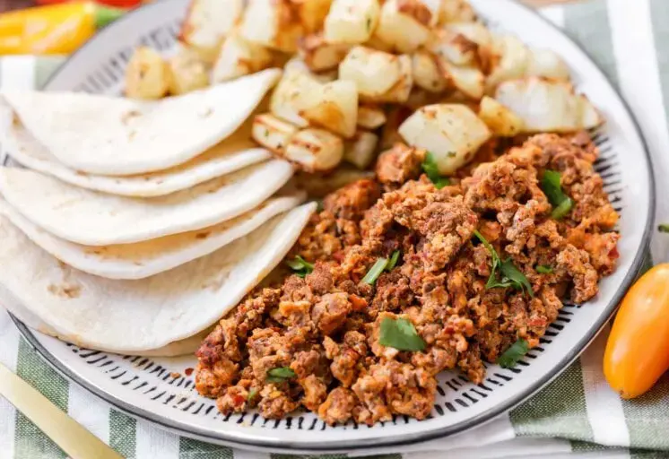 chorizo-with-eggs