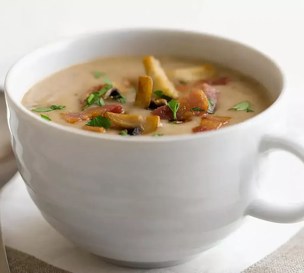 creamy-crab-and-mushroom-soup