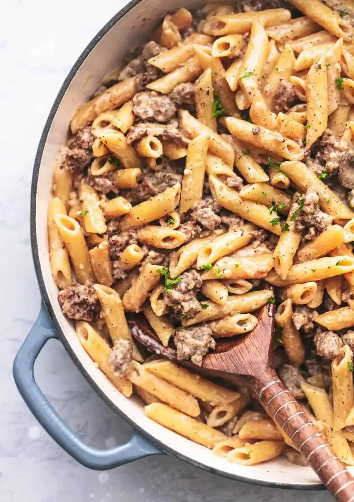 creamy-sausage-pasta