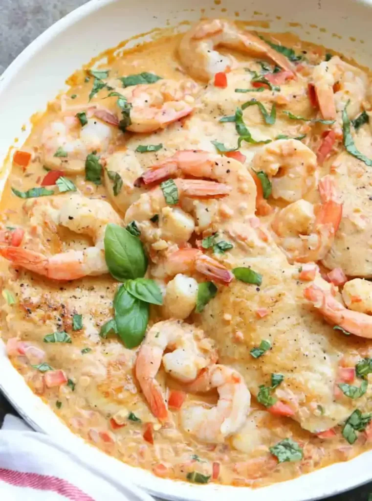 creamy-shrimp-scampi-with-chicken