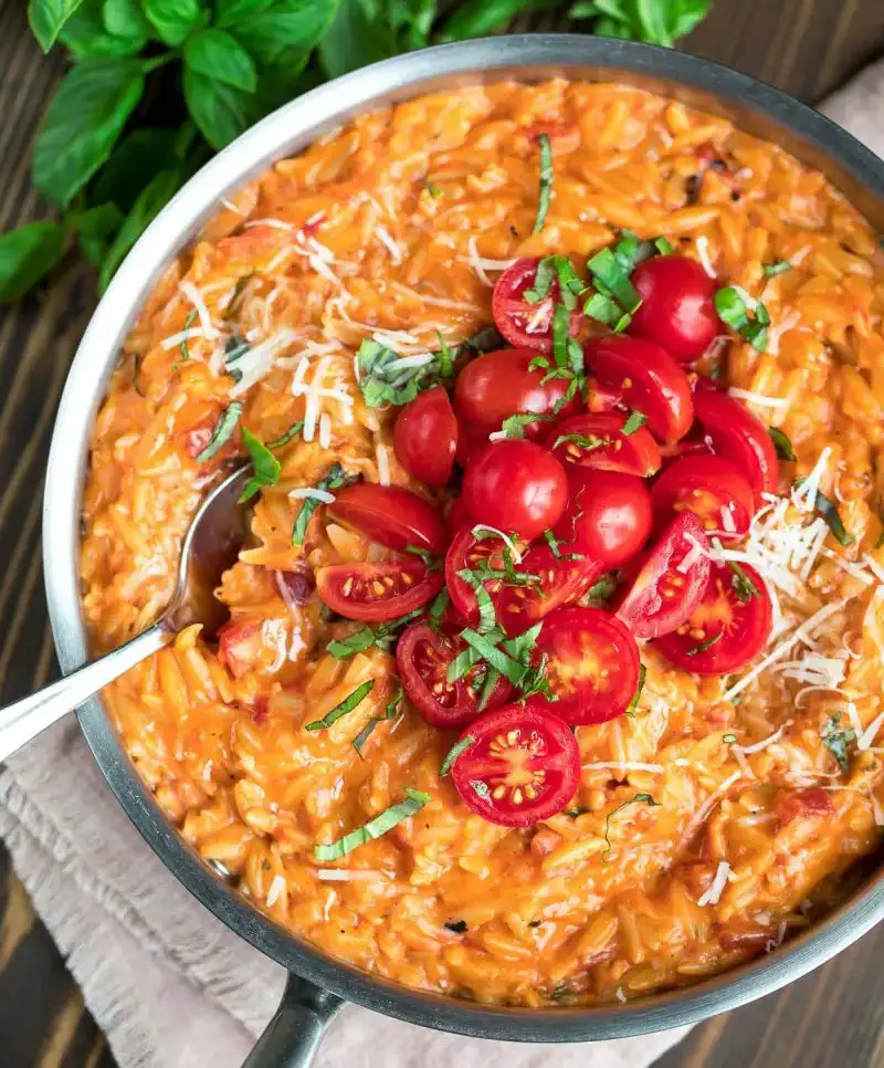 creamy-tomato-basil-orzo