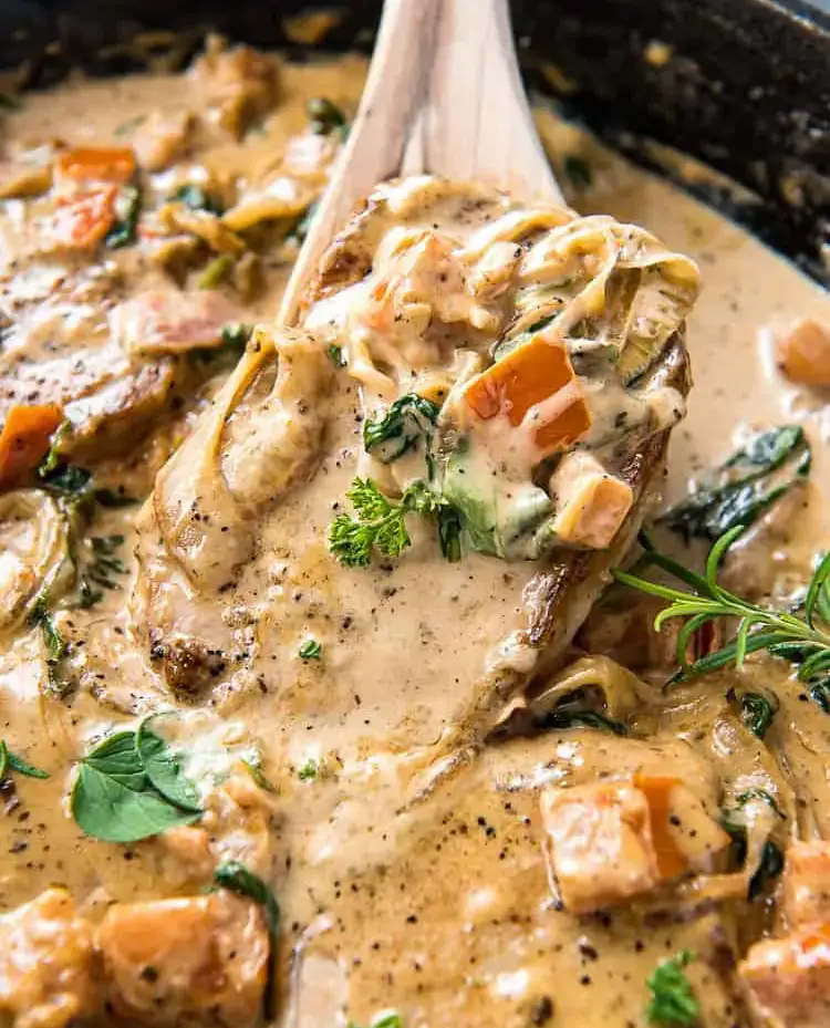 creamy-tuscan-pork-chops