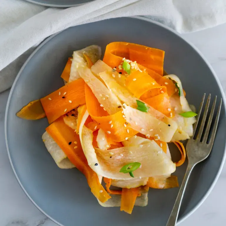 daikon-and-carrot-ribbon-salad