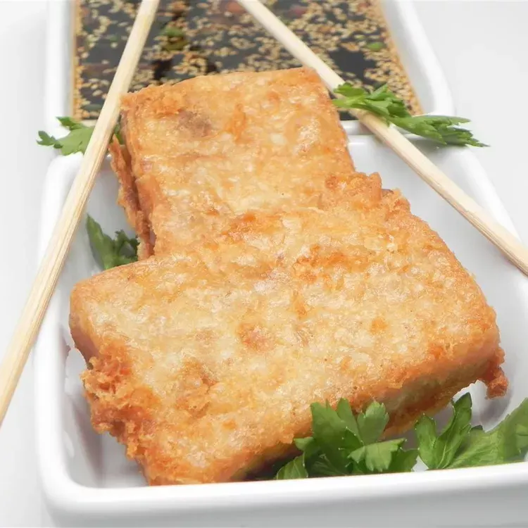 daikon-and-crab-cakes