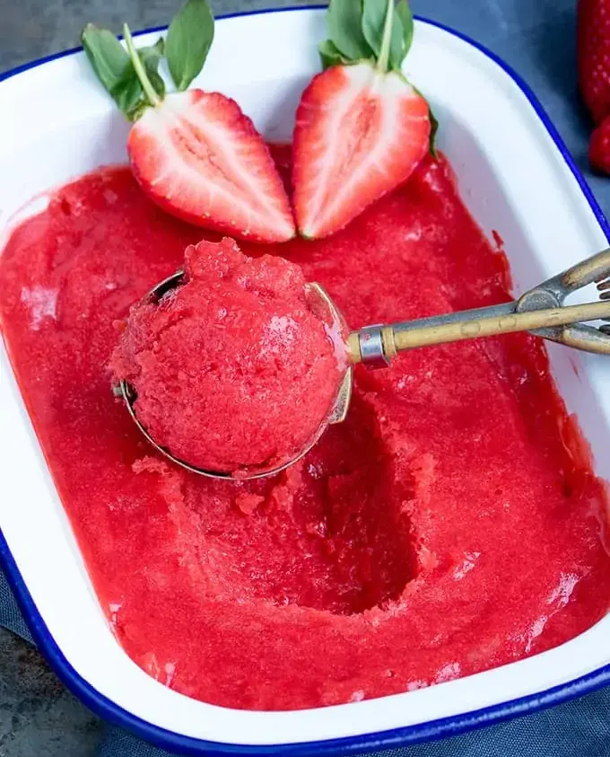 easy-Strawberry-and-Rhubarb-Sorbet