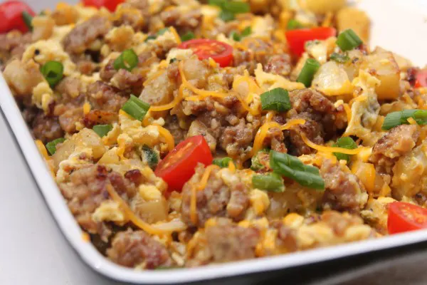 egg-sausage-and-potato-scramble